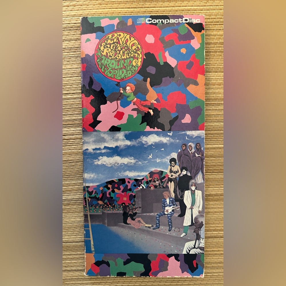 Prince And The Revolution Around The World In A Day Paisley Park Longbox CD RARE
